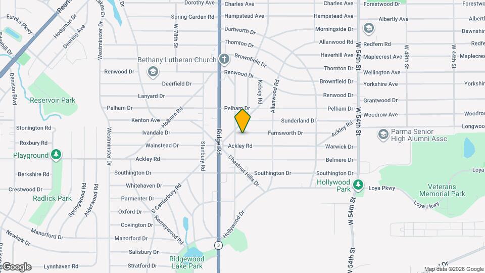 6911 Farnsworth Dr Mapa y Detalles de la Ubicación