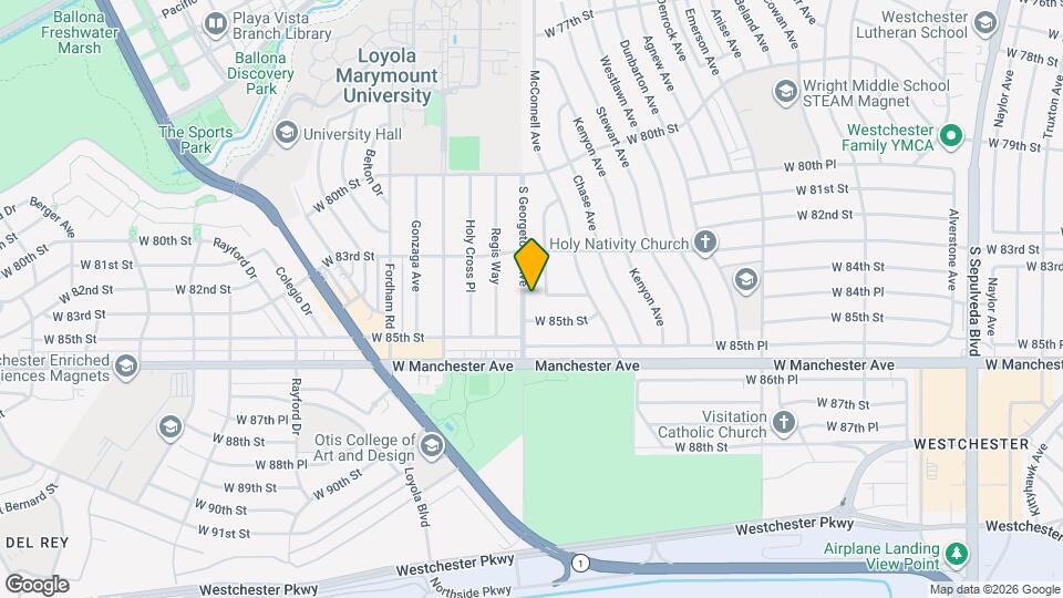 8352 S Georgetown Ave Mapa y Detalles de la Ubicación
