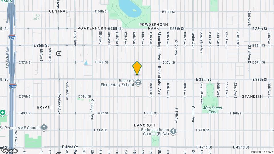 3741 13th Ave S Map and Location Details