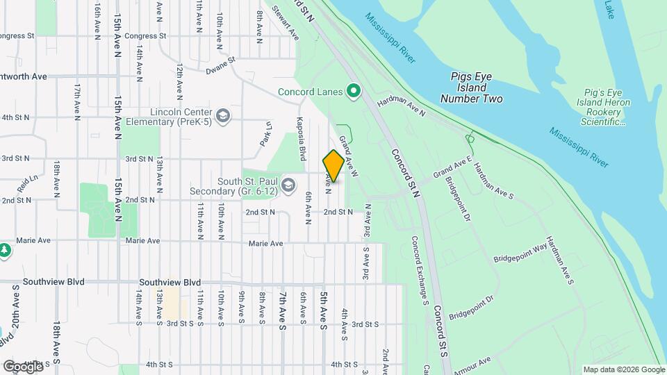 234 5th Ave N Map and Location Details