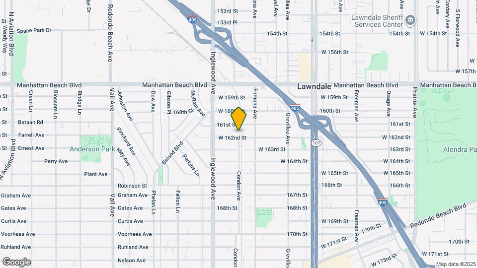 4641 W 162nd St Map and Location Details