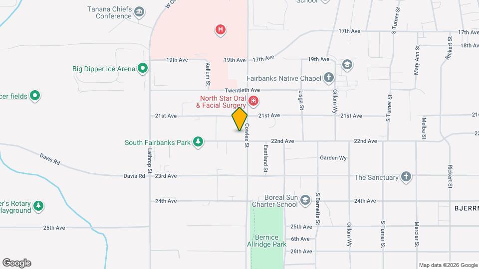 1404 22nd Ave Mapa y Detalles de la Ubicación