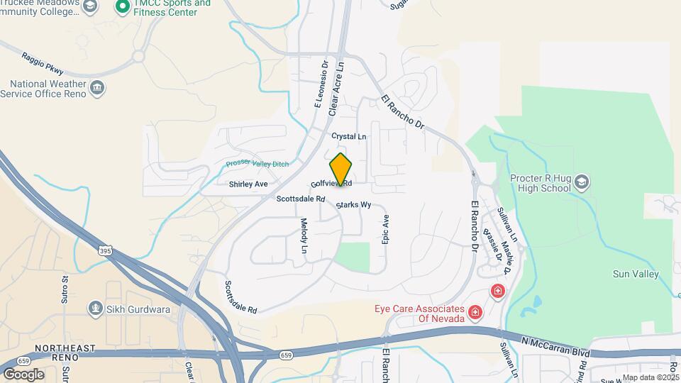 3918 Clear Acre Ln Map and Location Details