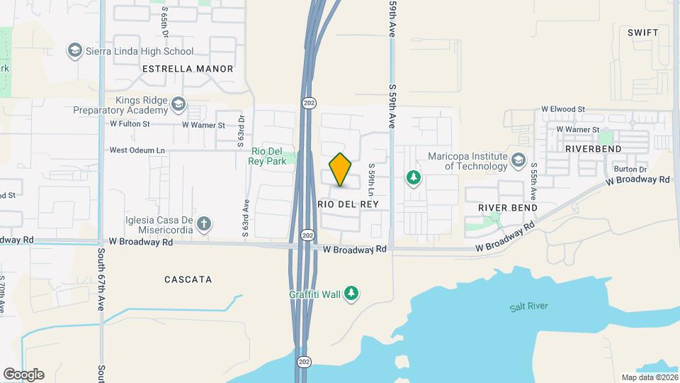 6037 W Southgate Ave Map and Location Details