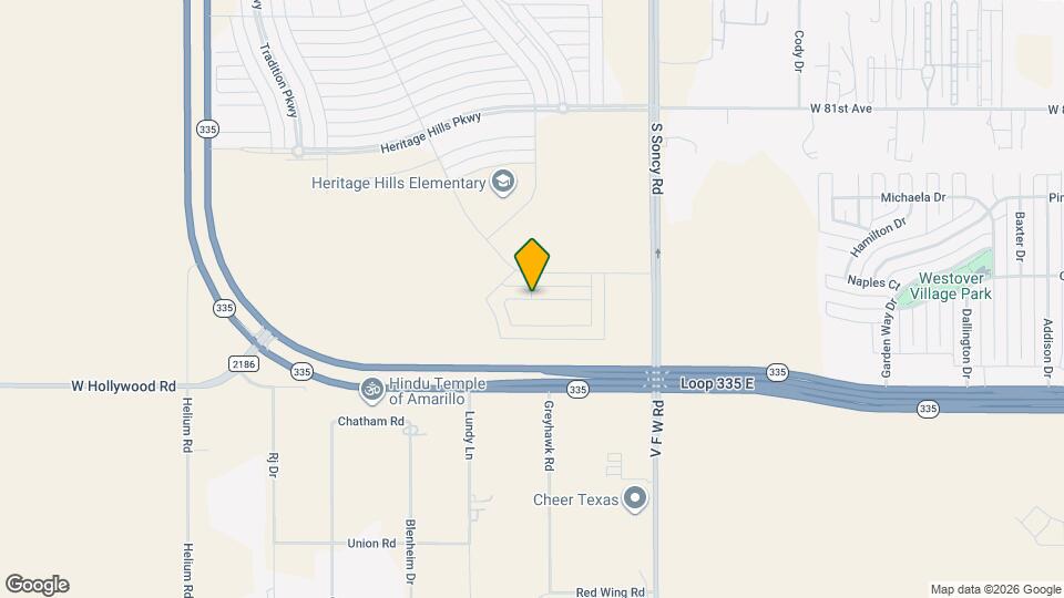 8904 Oakleaf Ct Map and Location Details