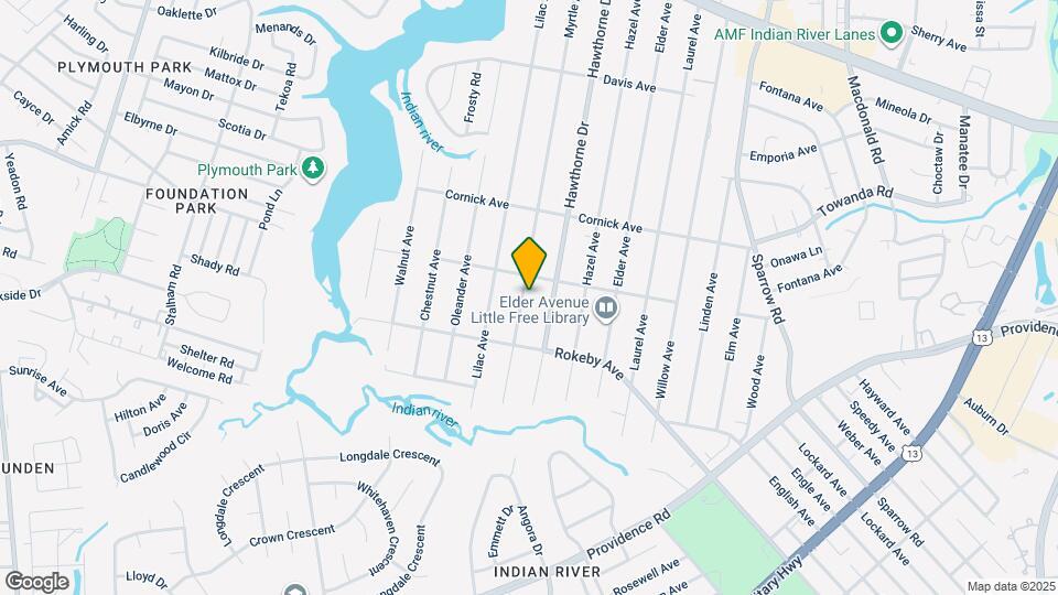 1508 Myrtle Ave Map and Location Details