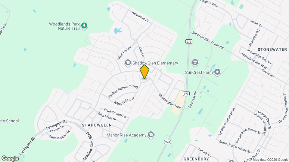 12112 Mossygate Trl Map and Location Details