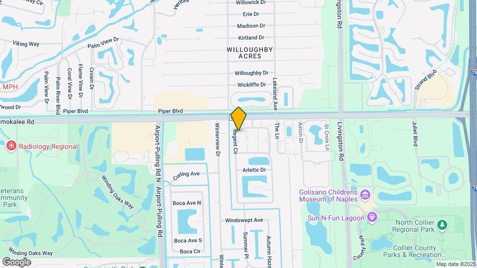 10798 Regent Cir Map and Location Details