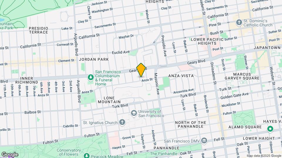 248 Anza St Map and Location Details