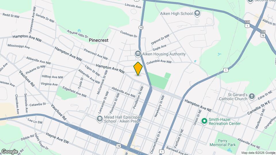 426 Hampton Ave NW Mapa y Detalles de la Ubicación