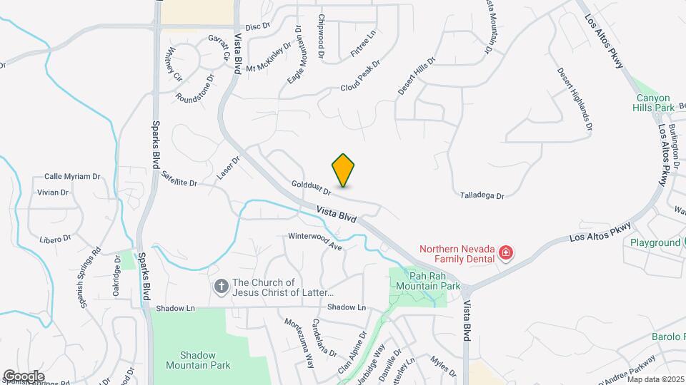 1646 Golddust Dr Map and Location Details