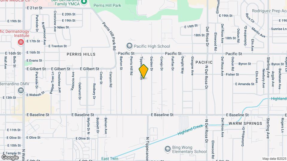 7071 Tippecanoe Ave Map and Location Details