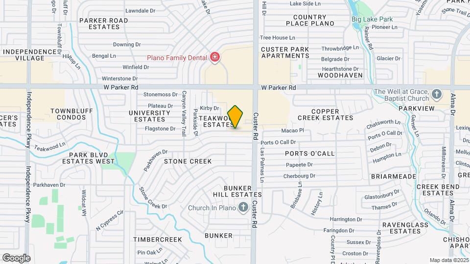 2122 Teakwood Ln Map and Location Details