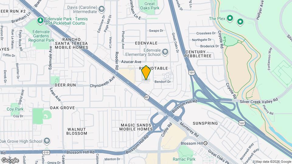 5330 Monterey Rd Map and Location Details