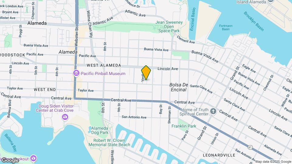 1039 Santa Clara Ave Mapa y Detalles de la Ubicación