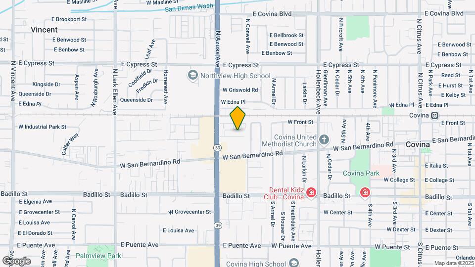 811 W Glentana St Mapa y Detalles de la Ubicación