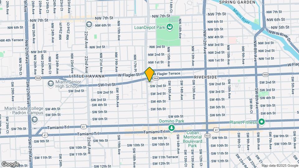 1651 SW 2nd St Map and Location Details