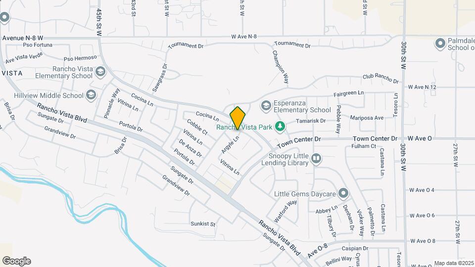 3814 Cocina Ln Map and Location Details