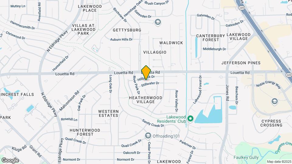 11902 Stillwater Dr Mapa y Detalles de la Ubicación