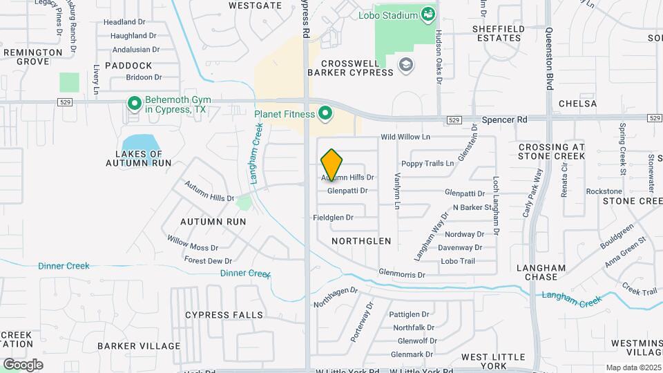 17906 Glenpatti Dr Map and Location Details