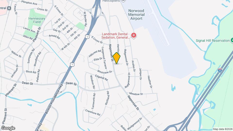 744 Neponset St Map and Location Details