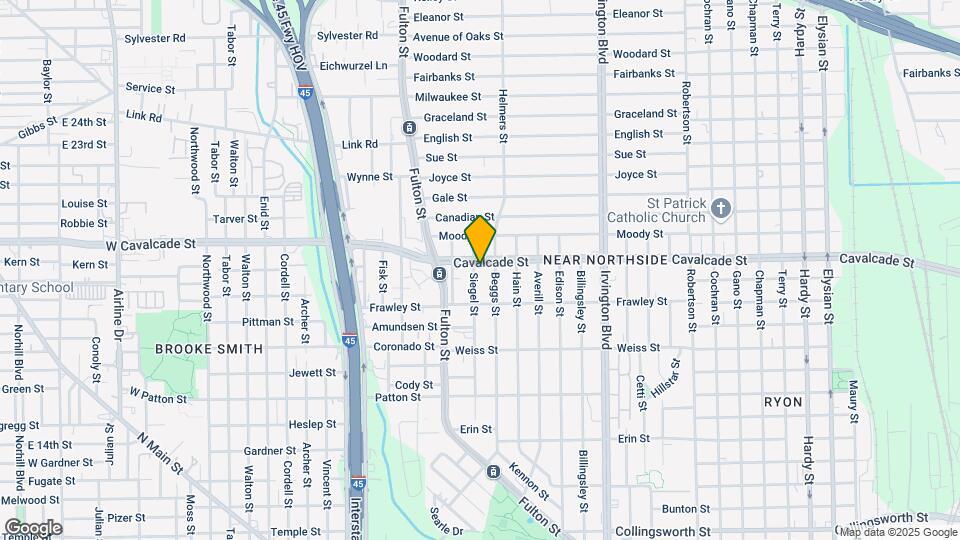 4716 Siegel St Map and Location Details