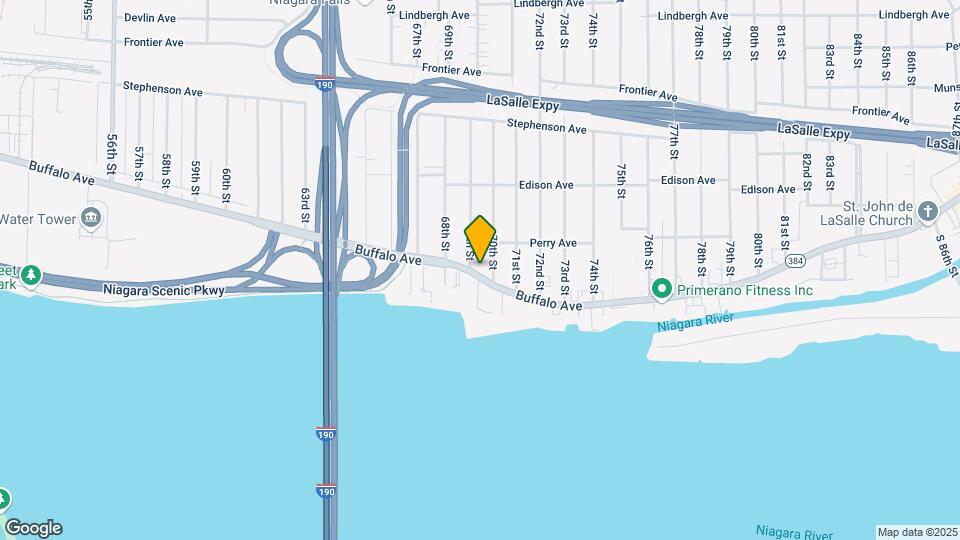 6908 Buffalo Ave Map and Location Details