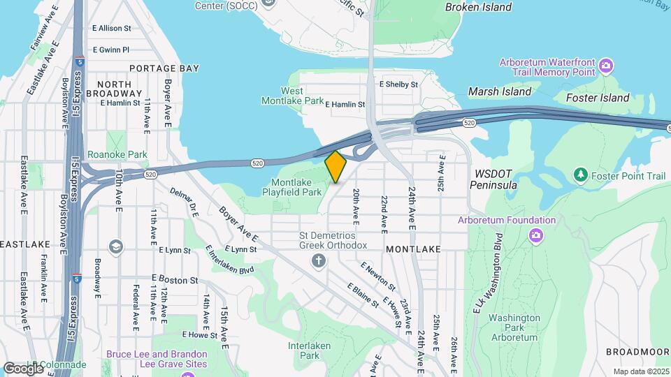 2511 W Montlake Pl E Mapa y Detalles de la Ubicación