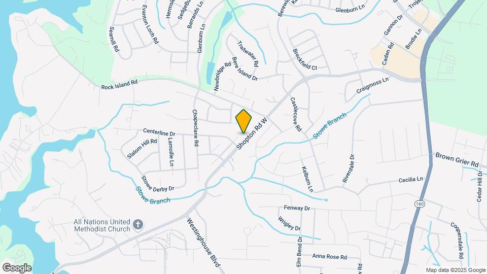 10629 Mountain Springs Dr Map and Location Details