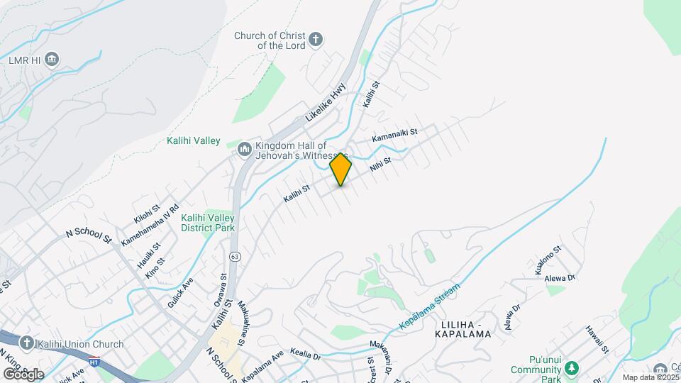 2417 Nihi St, Unit Kalihi valley Mapa y Detalles de la Ubicación