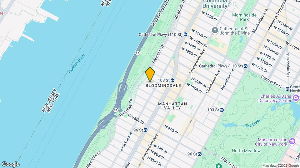 323 W 101st St Mapa y Detalles de la Ubicación