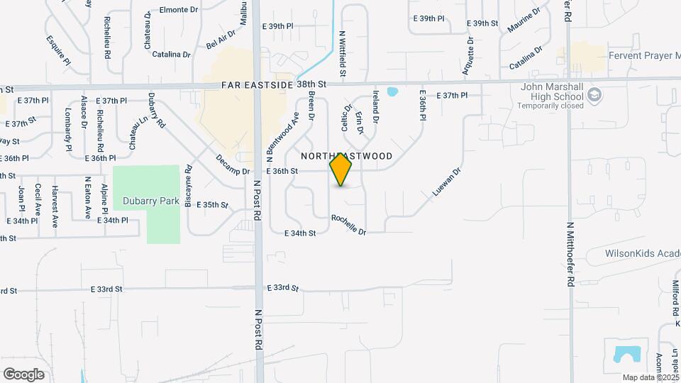 3534 Pixley Ct Map and Location Details
