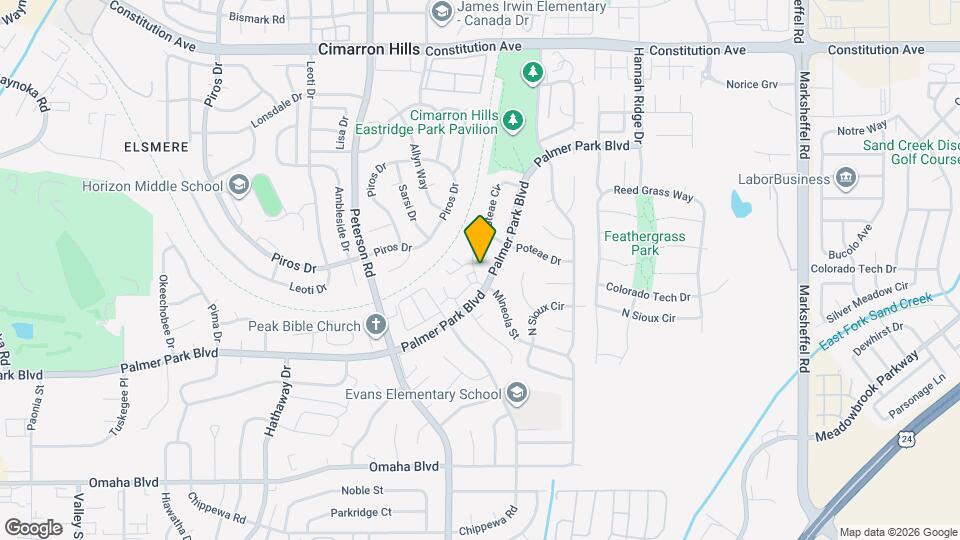 1965 Mineola Ct Map and Location Details