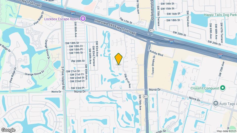 2096 SW 81st Way Map and Location Details