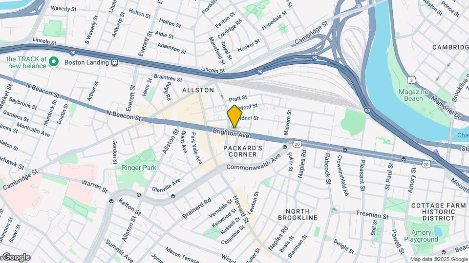 93 Brighton Ave, Unit #1 Mapa y Detalles de la Ubicación