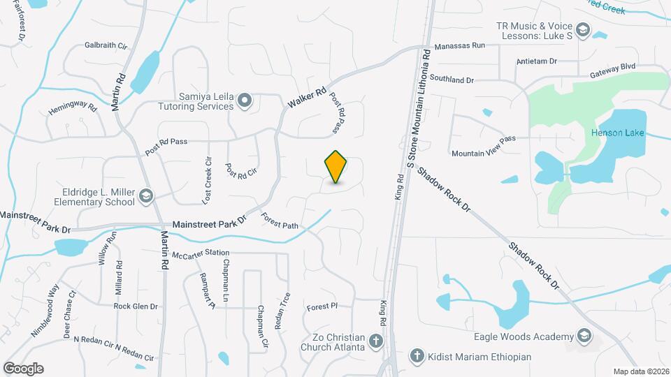 818 Greenhedge Dr Map and Location Details