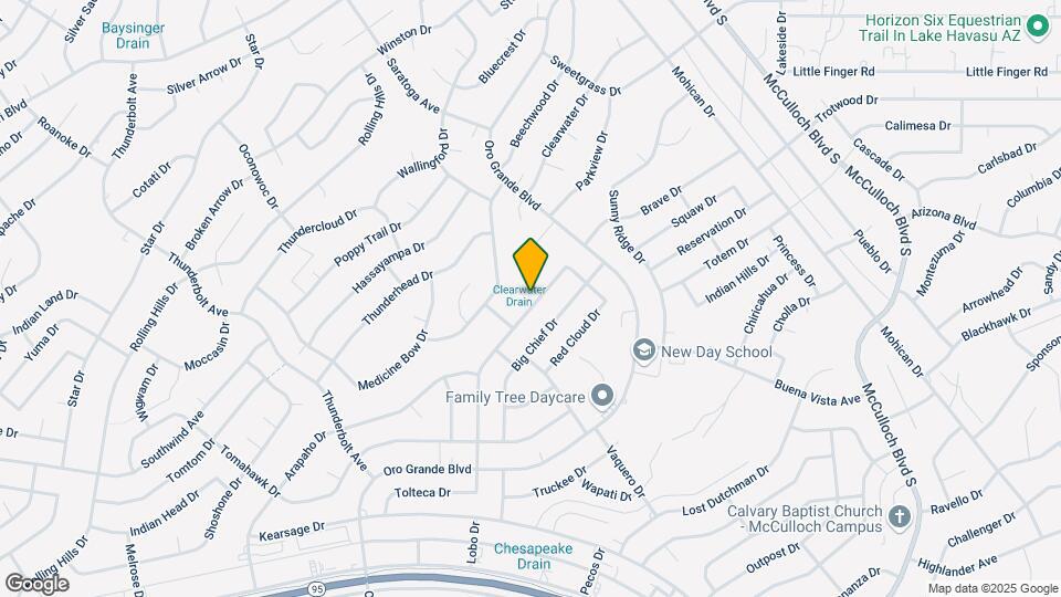 3515 Mockingbird Dr Map and Location Details