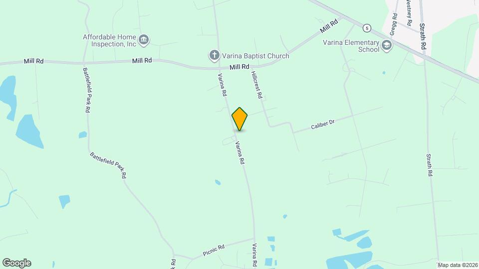 8255 Varina Rd Map and Location Details