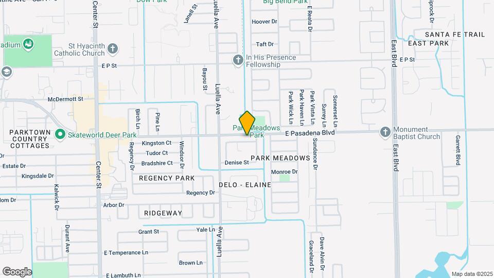 1218 Lillie St Map and Location Details