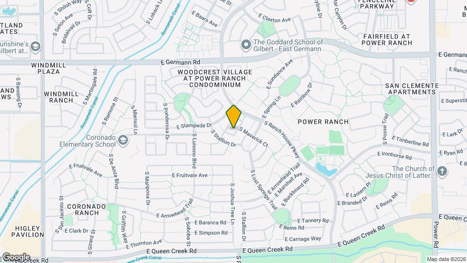 4008 E Ironhorse Rd Map and Location Details