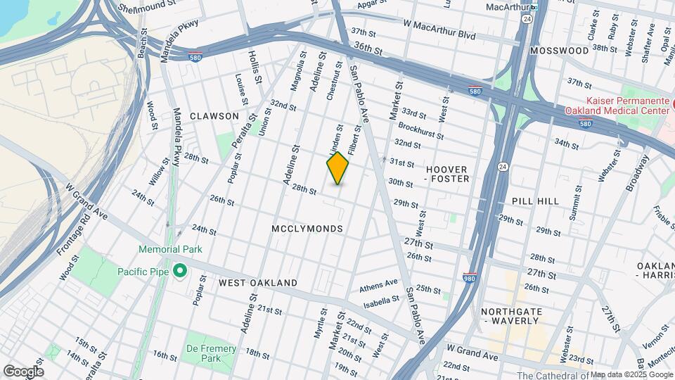 2815-2817 Filbert St Mapa y Detalles de la Ubicación