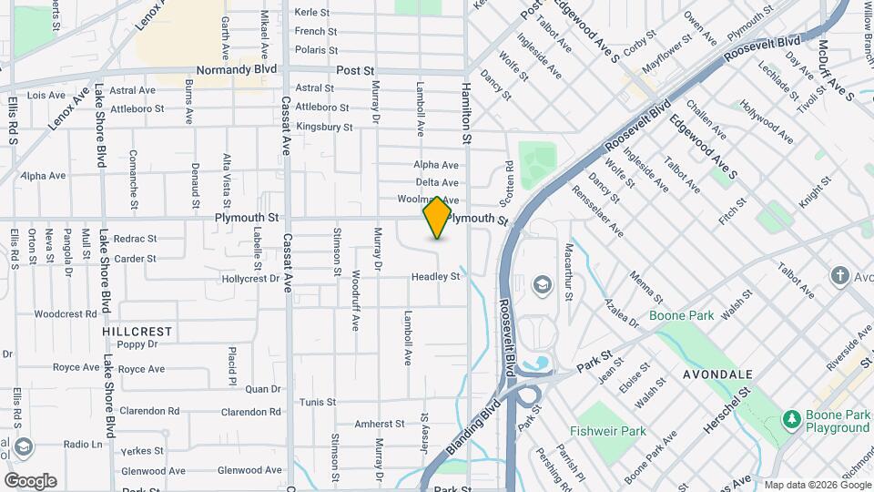 1239 Glen Laura Rd Map and Location Details