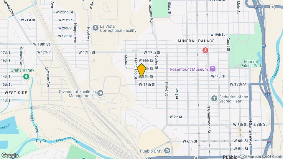 1110 W 14th St Map and Location Details