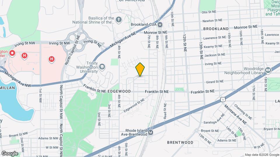 617 Hamlin St NE, Unit 617-03 Map and Location Details