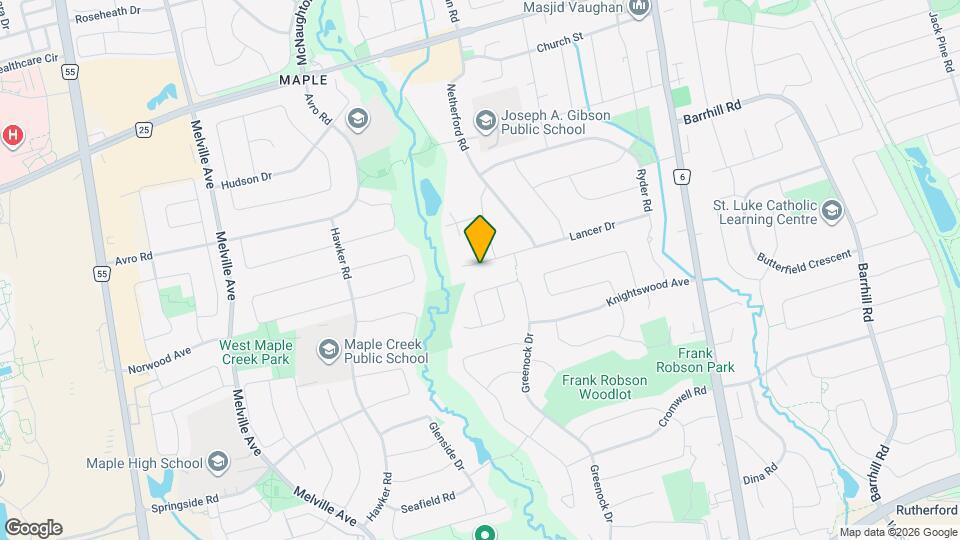 57 Lancer Dr Map and Location Details
