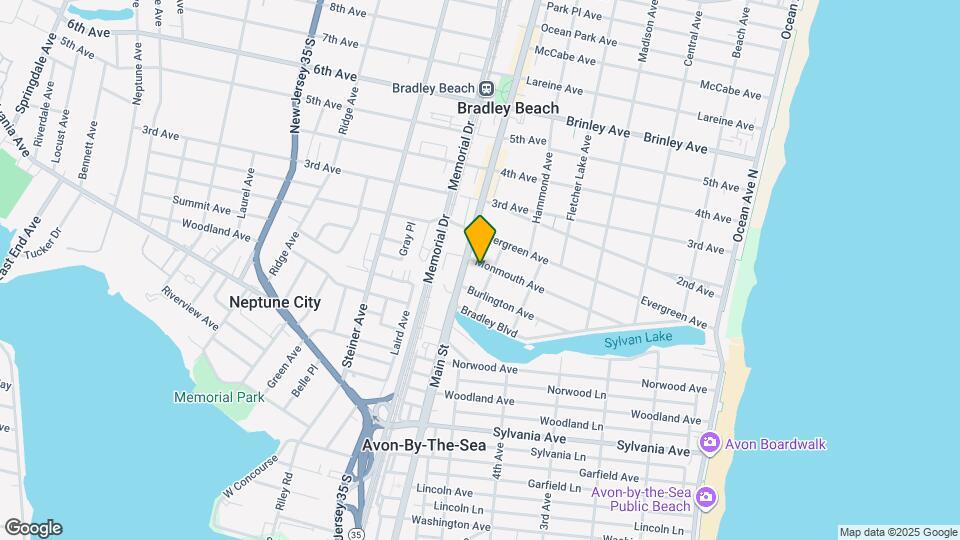 605 Monmouth Ave Map and Location Details