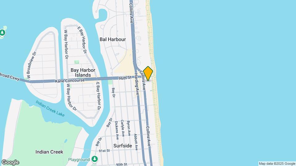 9595 Collins Ave Mapa y Detalles de la Ubicación
