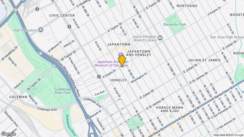 494 N 4th St Map and Location Details