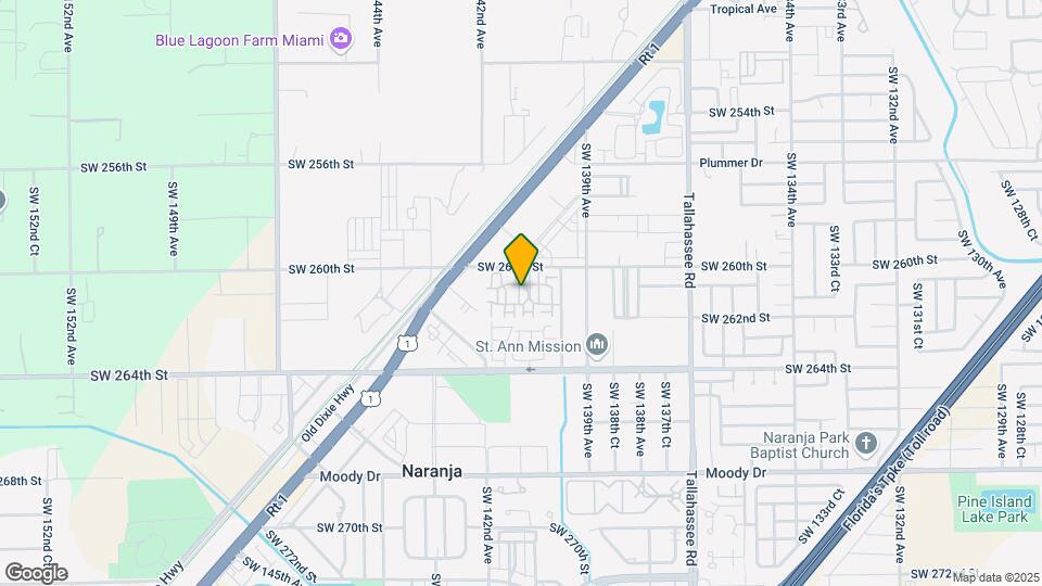 13990 SW 260th St Map and Location Details