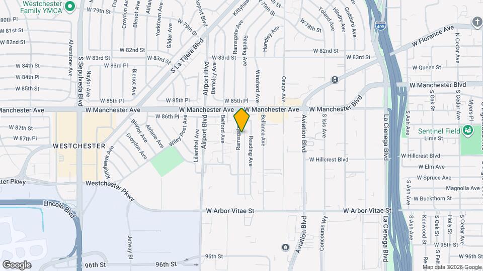 8736 Ramsgate Ave Map and Location Details